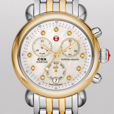 Signature CSX-36 Non-Diamond Two Tone, Diamond Dial