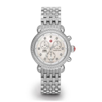 Signature CSX-36 Diamond, Diamond Dial on Diamond Bracelet