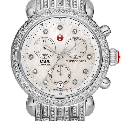 Signature CSX-36 Diamond, Diamond Dial on Diamond Bracelet