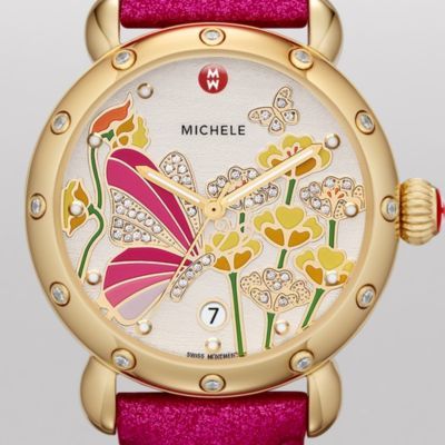 Limited Edition - CSX Garden Party Diamond Gold Butterfly