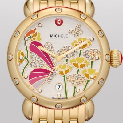 Limited Edition - CSX Garden Party Diamond Gold Butterfly