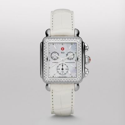 Deco Diamond White Alligator
