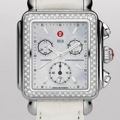 Deco Diamond White Alligator