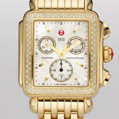 Deco Diamond Gold Gold Bracelet