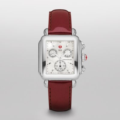 Deco Scarlet Patent Leather