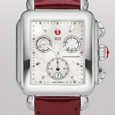 Deco Scarlet Patent Leather