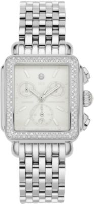 Deco Blanc Diamond Stainless Steel Bracelet
