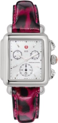 Deco Stainless Pink Cheetah Fashion Patent