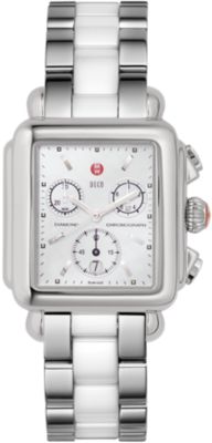Deco Stainless Steel Ceramic White