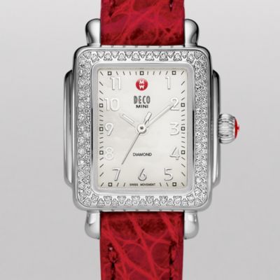 Deco Mini Diamond Garnet Alligator