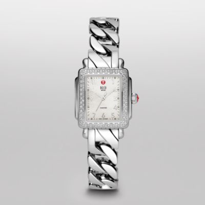 Deco Mini Diamond Stainless Steel ID Bracelet