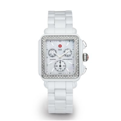 Deco White Ceramic Diamond