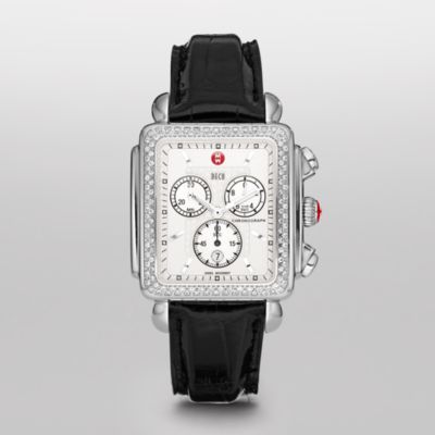 Deco XL Diamond Black Alligator