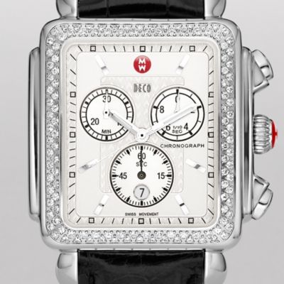 Deco XL Diamond Black Alligator