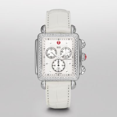 Deco XL Diamond White Alligator