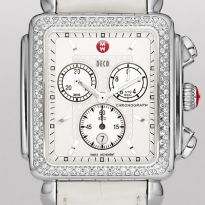 Deco XL Diamond White Alligator