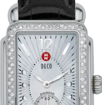 Deco Park Diamond Black Alligator