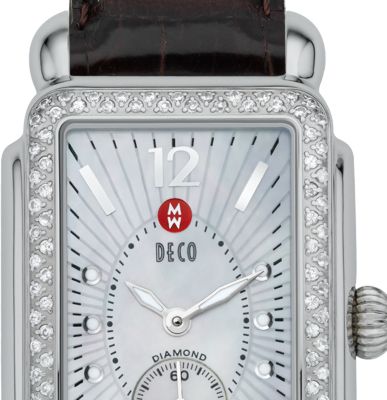 Deco Park Diamond Espresso Alligator