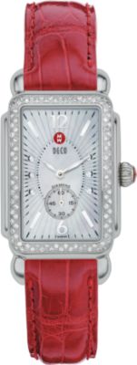 Deco Park Diamond Garnet Alligator
