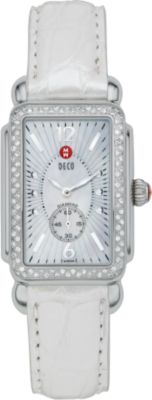 Deco Park Diamond Silver Alligator