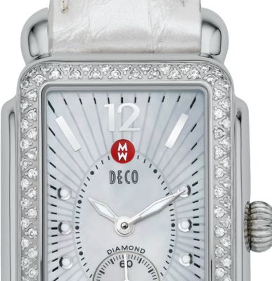 Deco Park Diamond Silver Alligator