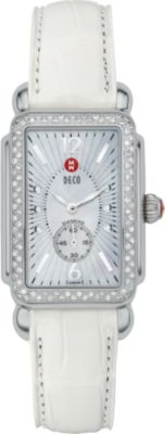 Deco Park Diamond White Alligator