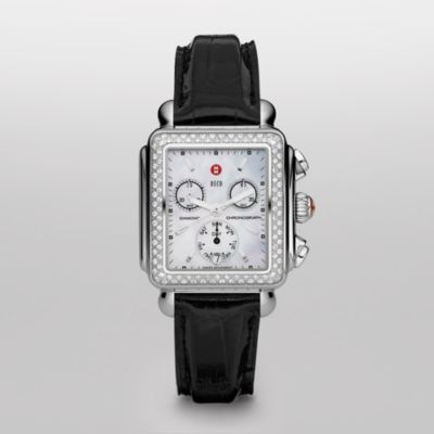 Deco Day Diamond Black Alligator