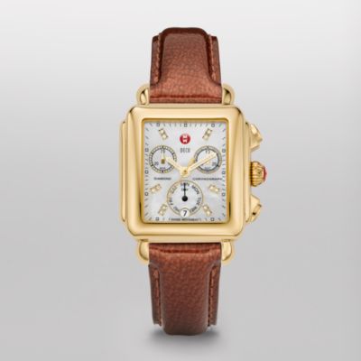 Signature Deco Gold, Diamond Dial Safari Patent