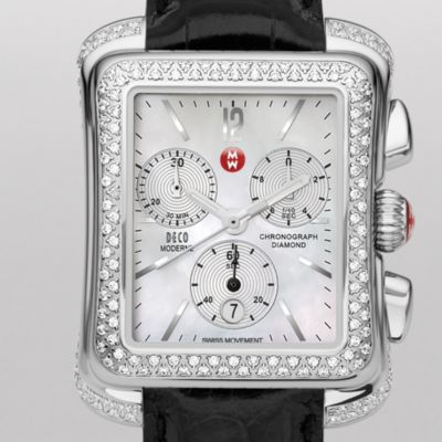 Deco Moderne Black Alligator