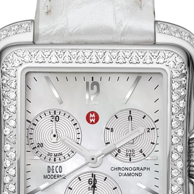 Deco Moderne Silver Alligator