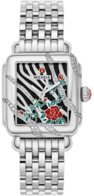 Deco Safari Zebra Diamond Rose Bracelet