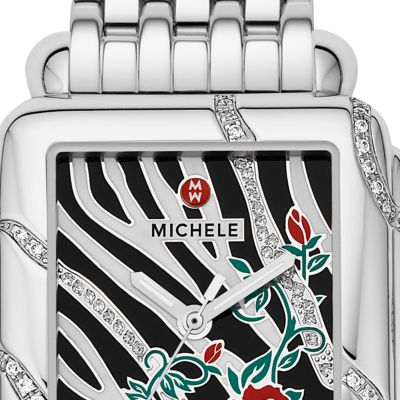 Deco Safari Zebra Diamond Rose Bracelet