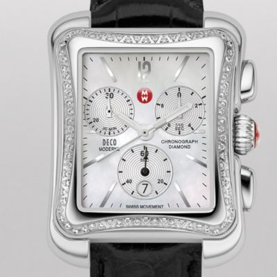 Deco Moderne II Black Alligator