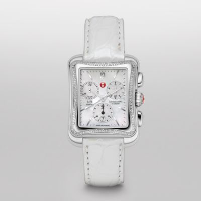 Deco Moderne II Silver Alligator