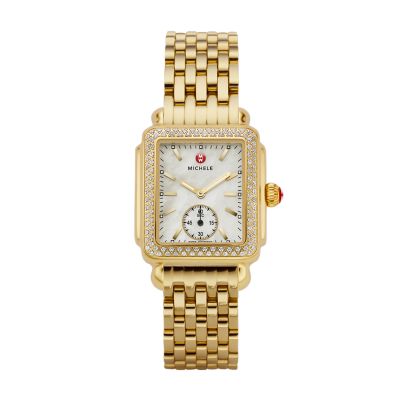 Deco 16 Diamond Gold Bracelet
