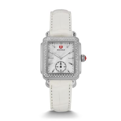 Deco 16 Diamond White Alligator