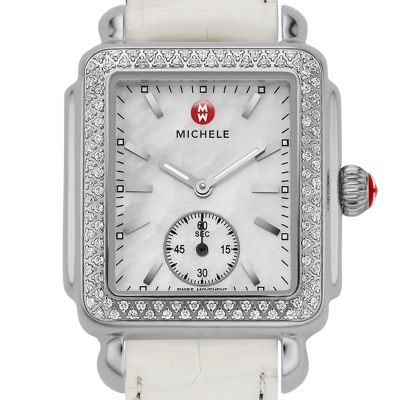 Deco 16 Diamond White Alligator