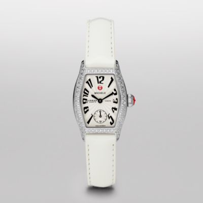 Coquette Petite White Patent Leather