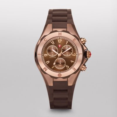 Tahitian Jelly Bean Brown Rose Gold Tone, Brown Dial