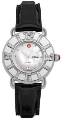 Coral Diamond Black Alligator