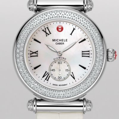 Caber Diamond White Alligator