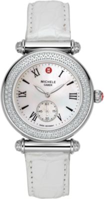 Caber Diamond Silver Alligator