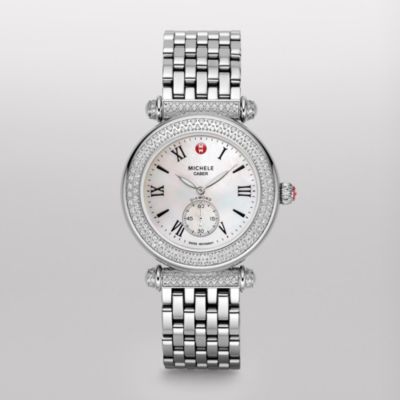 Caber Pavé Diamond Stainless Steel Bracelet