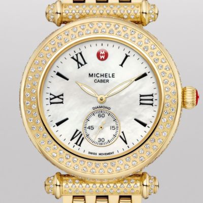 Caber Pav� Gold Diamond