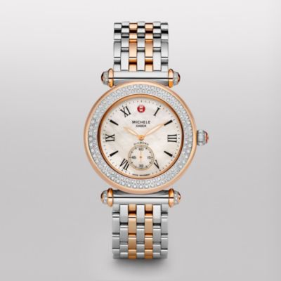 Caber Diamond Two Tone Rose Gold