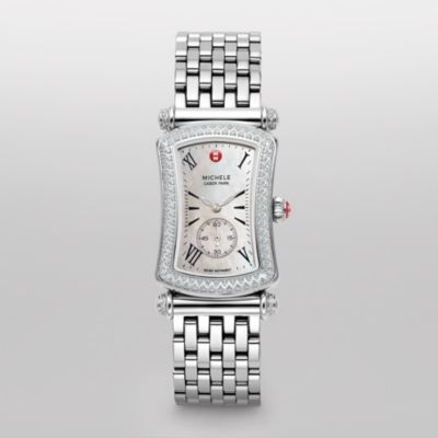 Caber Park Diamond Stainless Steel Bracelet