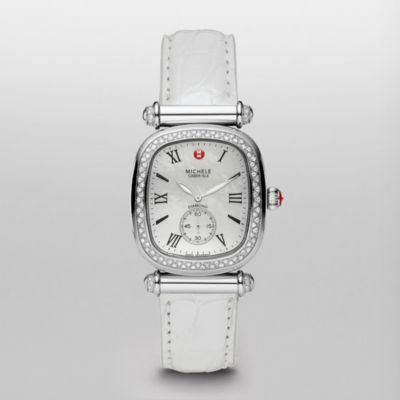 Caber Isle Diamond Silver Alligator