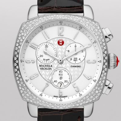 Ascalon Diamond Espresso Alligator