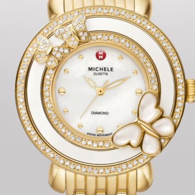 Cloette Gold Butterfly Diamond