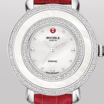 Cloette Diamond, Garnet Alligator